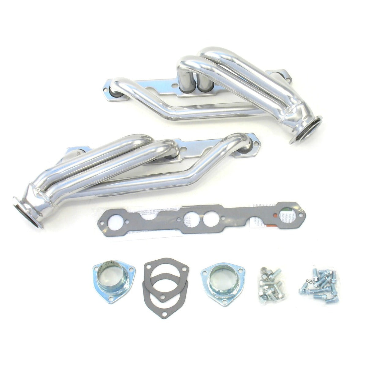 Patriot Exhaust H8036-1 82-92 S-10/S-15 SBC Mid Length Silver