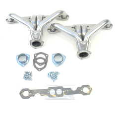Patriot Exhaust H8037-1 Street Rod SBC Tight Tuck Silver