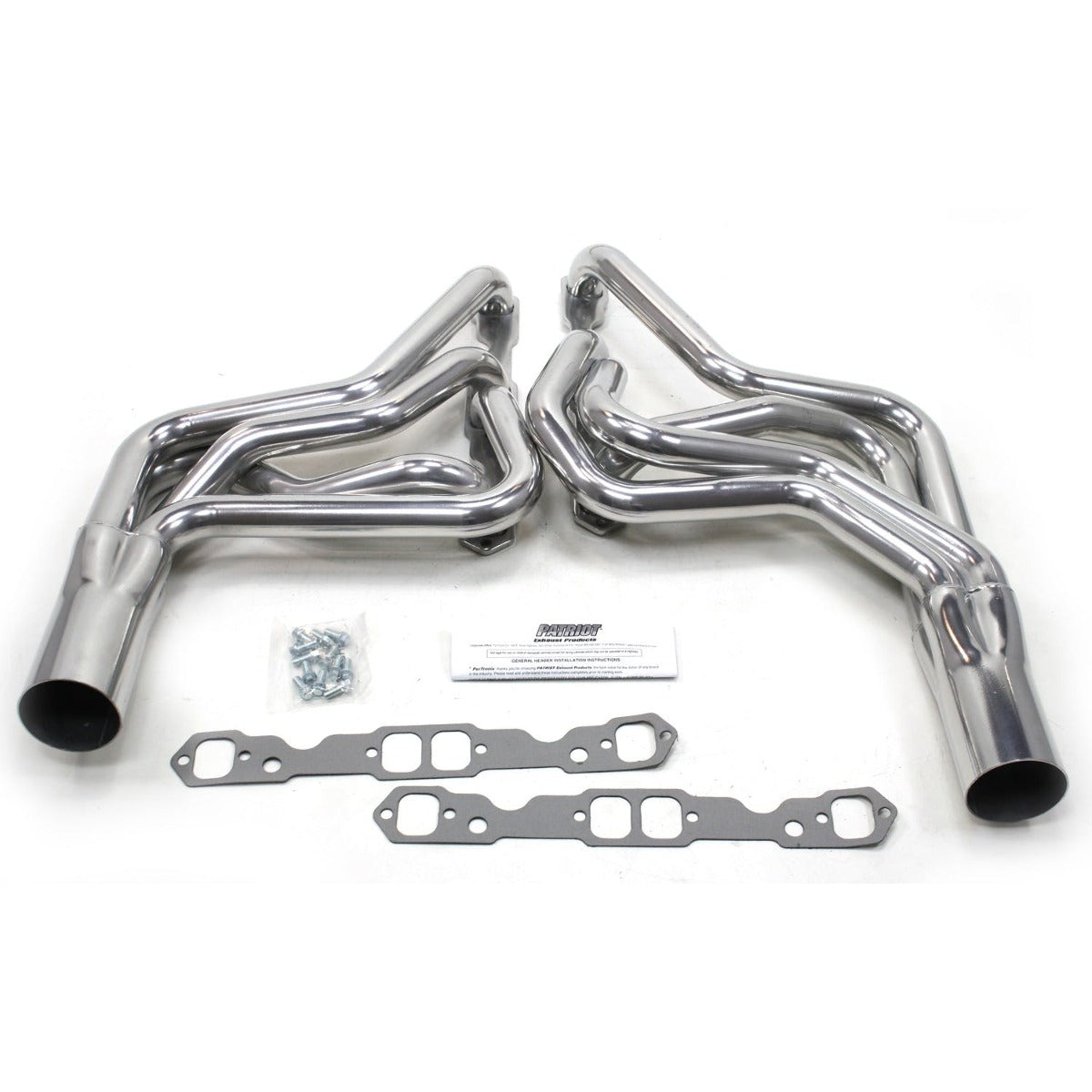 Patriot Exhaust H8038-1 78-87 GM G Body SBC Silver Ceramic