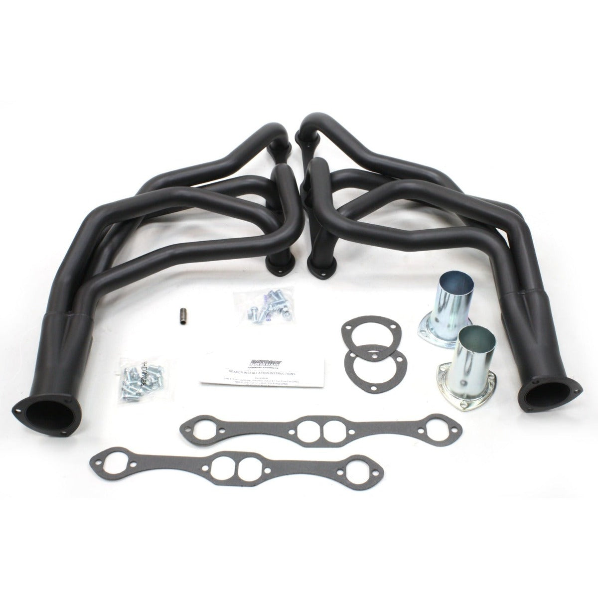 Patriot Exhaust H8048-B 73-87 C-10 73-91 Blazer Long Tube Black