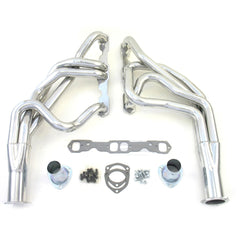 Patriot Exhaust H8050-1 55-57 Chevrolet SBC Long Tube Silver