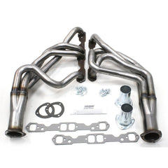 Patriot Exhaust H8050 55-57 Chevrolet SBC Long Tube Raw Steel