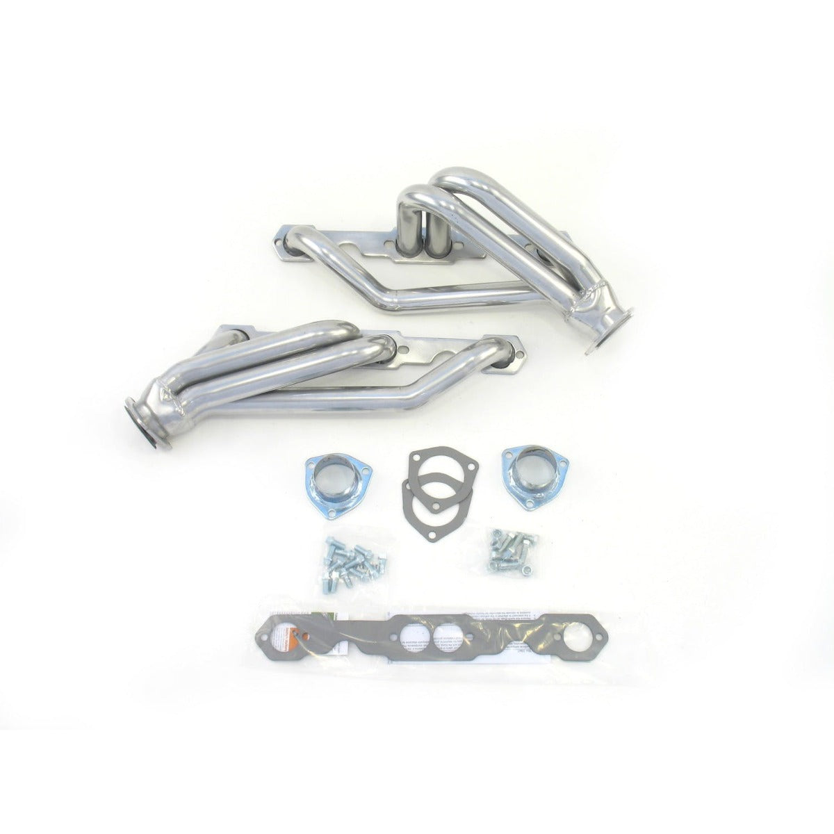 Patriot Exhaust H8051-1 82-02 S-10 4WD SBC Shorty Silver