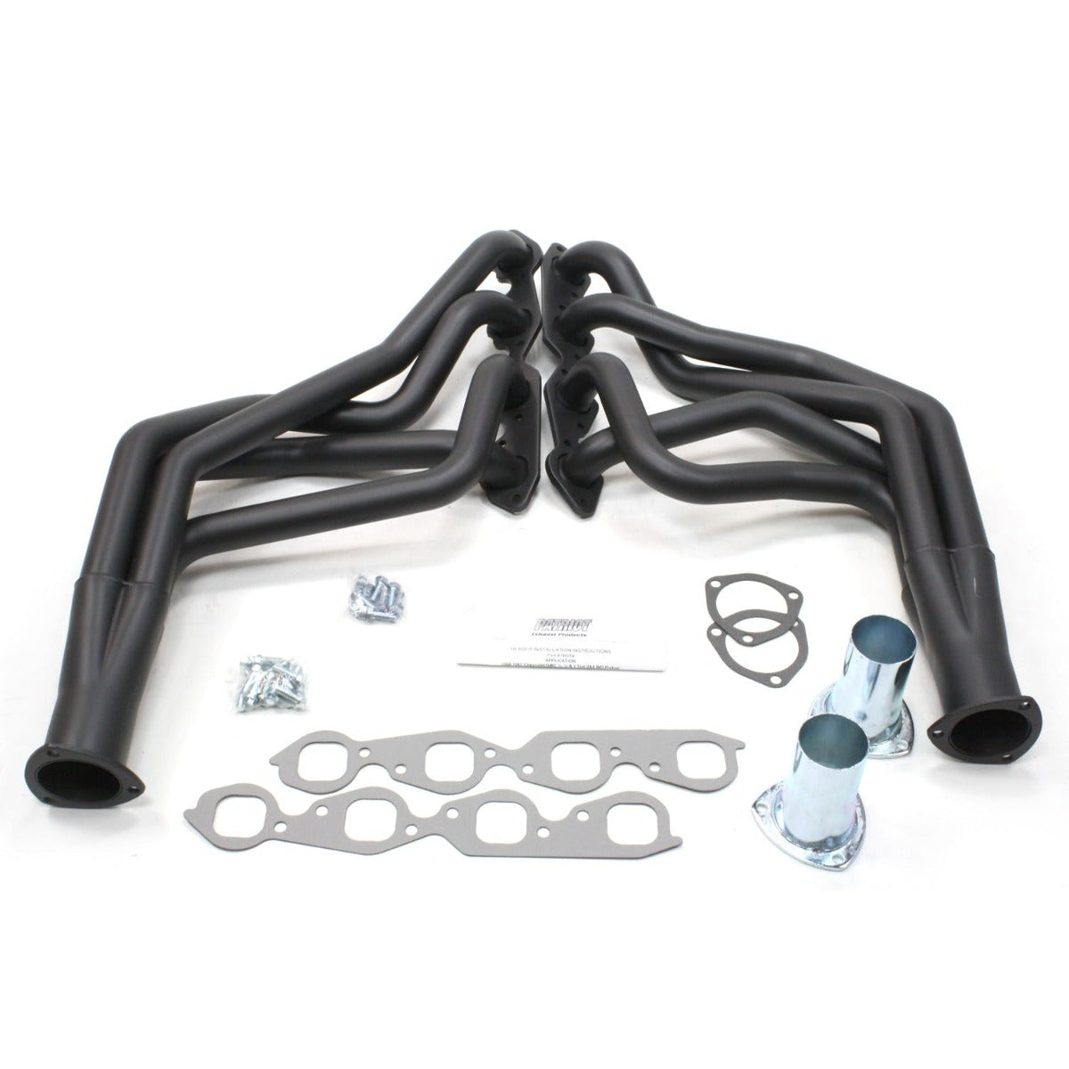 Patriot Exhaust H8054-B 73-87 C10/K10 -91 Blazer Long Tube Black