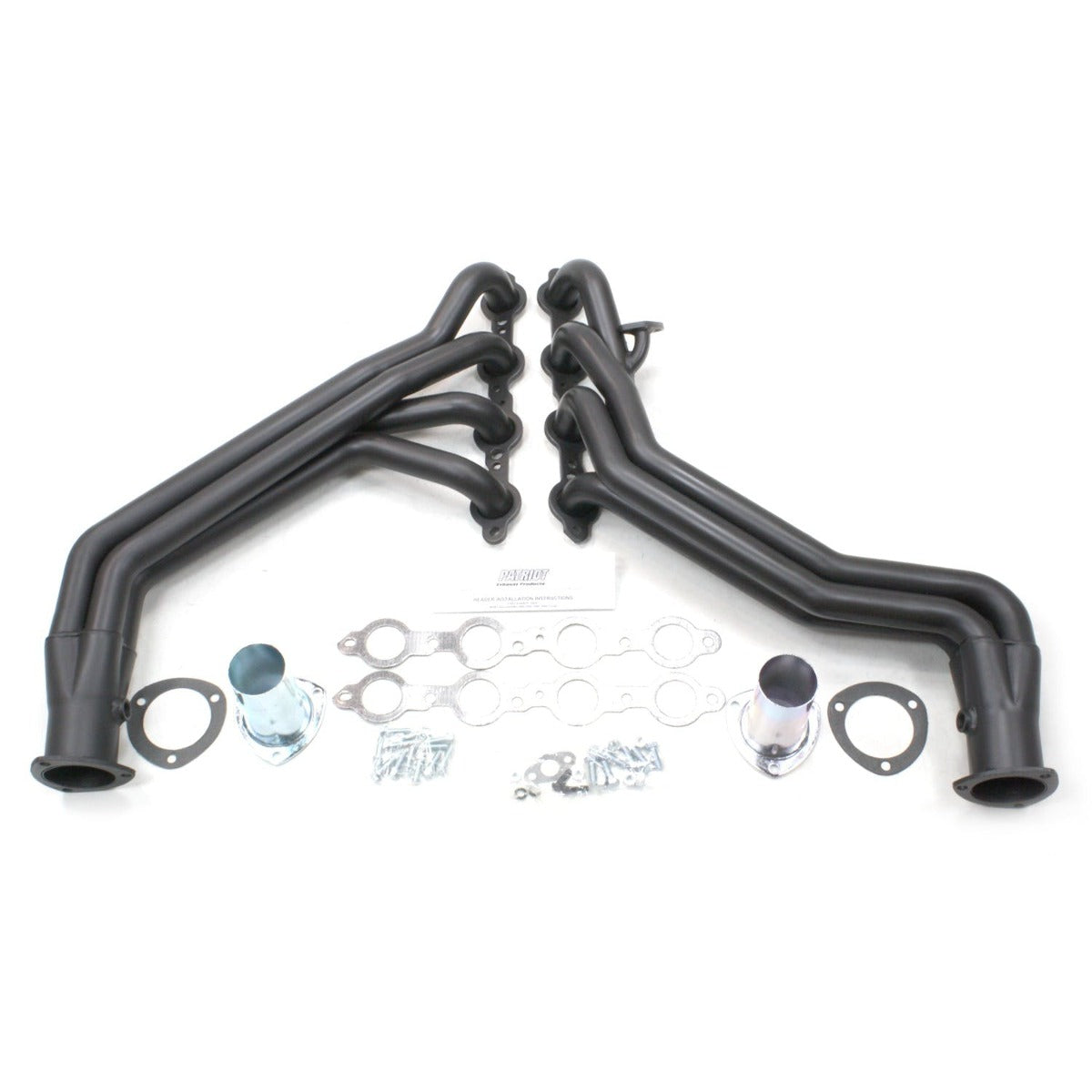 Patriot Exhaust H8057-B 99-06 GM Truck 2WD Long Tube Black