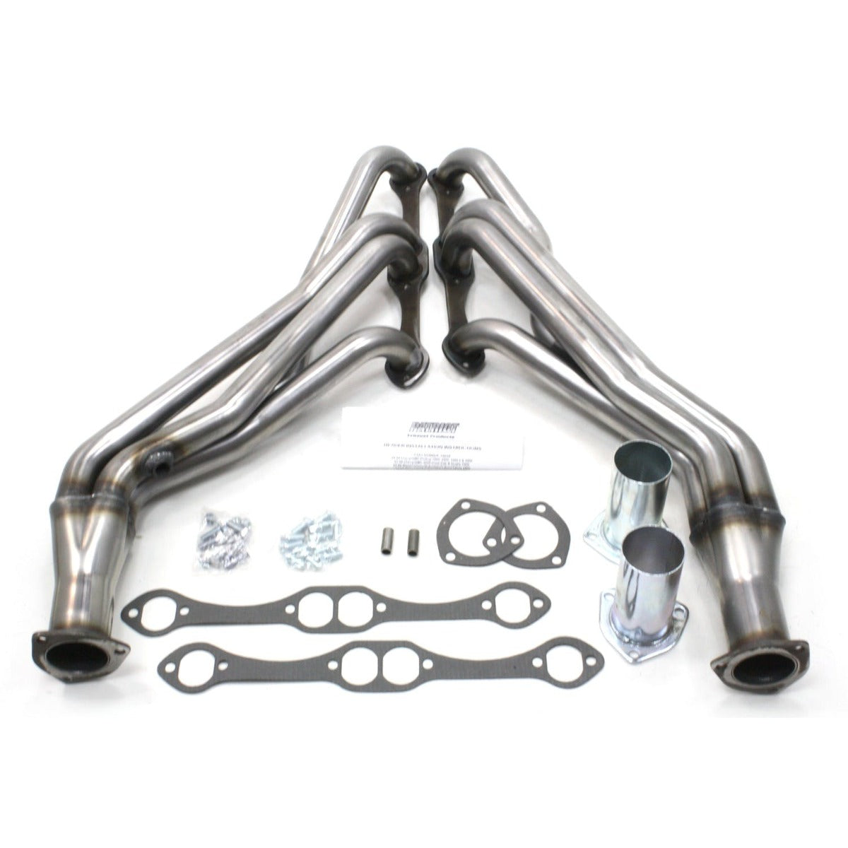 Patriot Exhaust H8059 88-99 GM Truck SBC Long Tube Raw Steel
