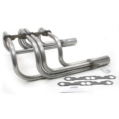 Patriot Exhaust H8061 Street Rod SBC Classic Style Raw Steel