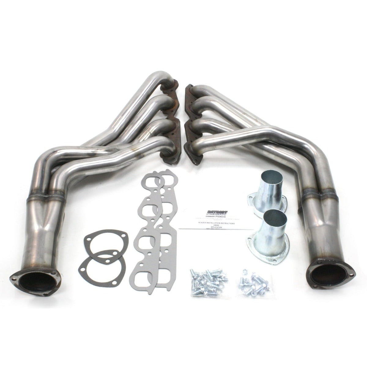 Patriot Exhaust H8062 67-9 Camaro 68-74 Nova SBC Long Tube Raw
