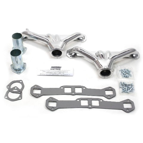 Patriot Exhaust H8066-1 Street Rod 348-409 Tight Tuck Silver