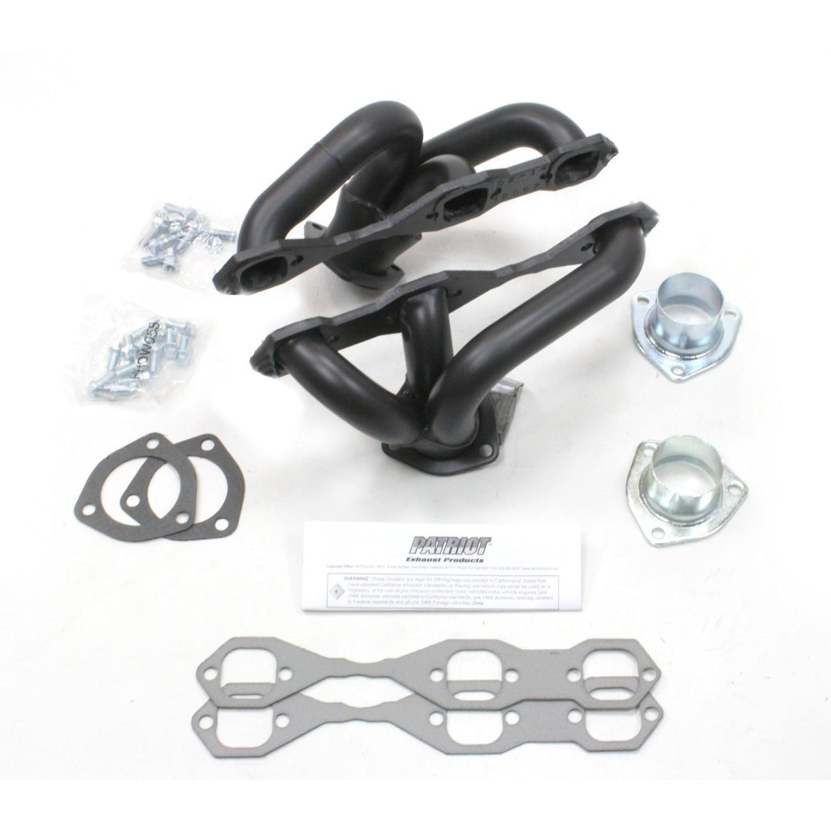 Patriot Exhaust H8067-B Street Rod 4.3 V6 Tight Tuck Black