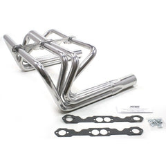 Patriot Exhaust H8069-1 Street Rod SBC Sprint Style Silver