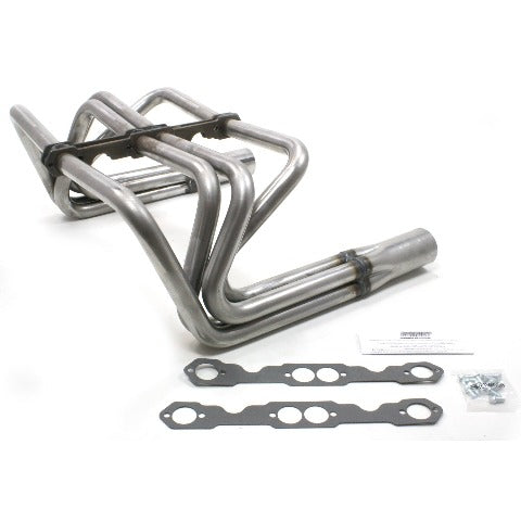 Patriot Exhaust H8069 Street Rod SBC Sprint Style Raw Steel