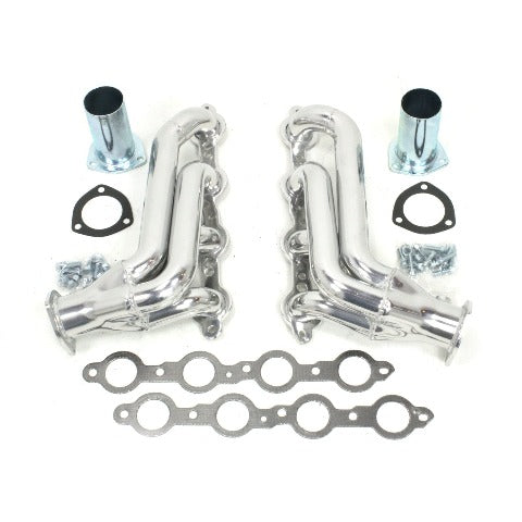 Patriot Exhaust H8086-1 Street Rod LS Tight Tuck Silver