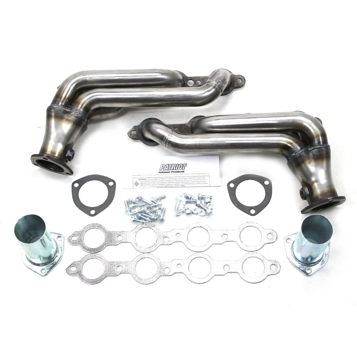 Patriot Exhaust H8086 Street Rod LS Tight Tuck Raw Steel