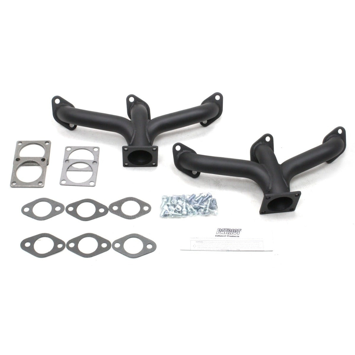 Patriot Exhaust H8090 Street Rod Flathead Tight Tuck Black
