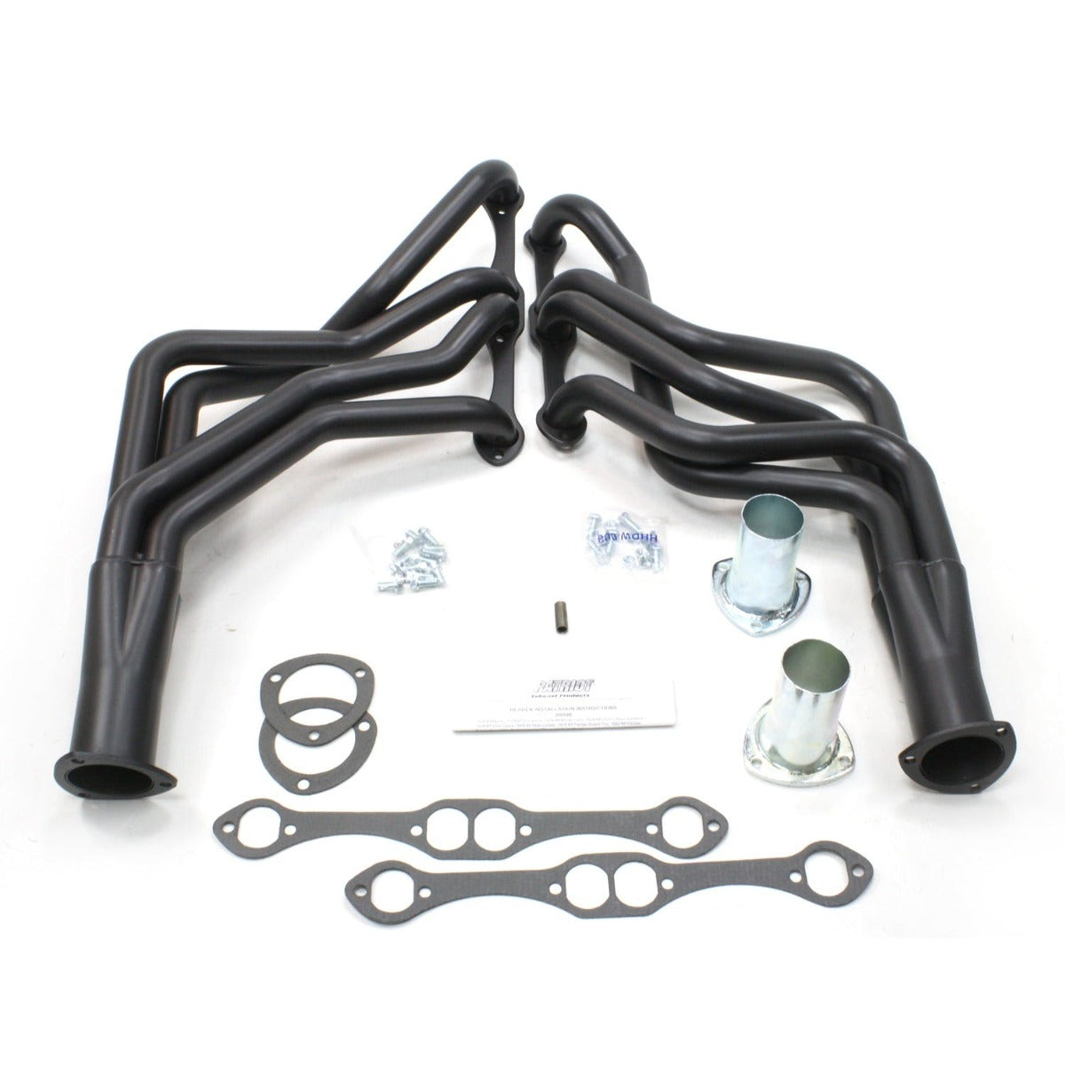 Patriot Exhaust H8096-B 78-88 GM G Body SBC Long Tube Black
