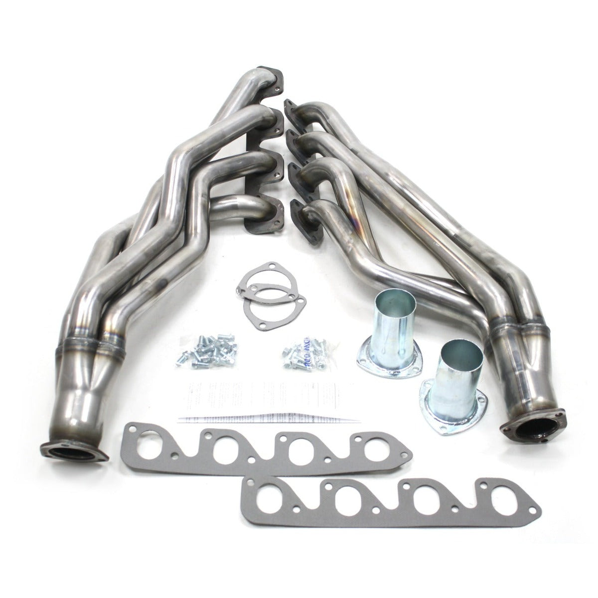 Patriot Exhaust H8407 67-71 Various Ford 351C 2V Long Tube Raw