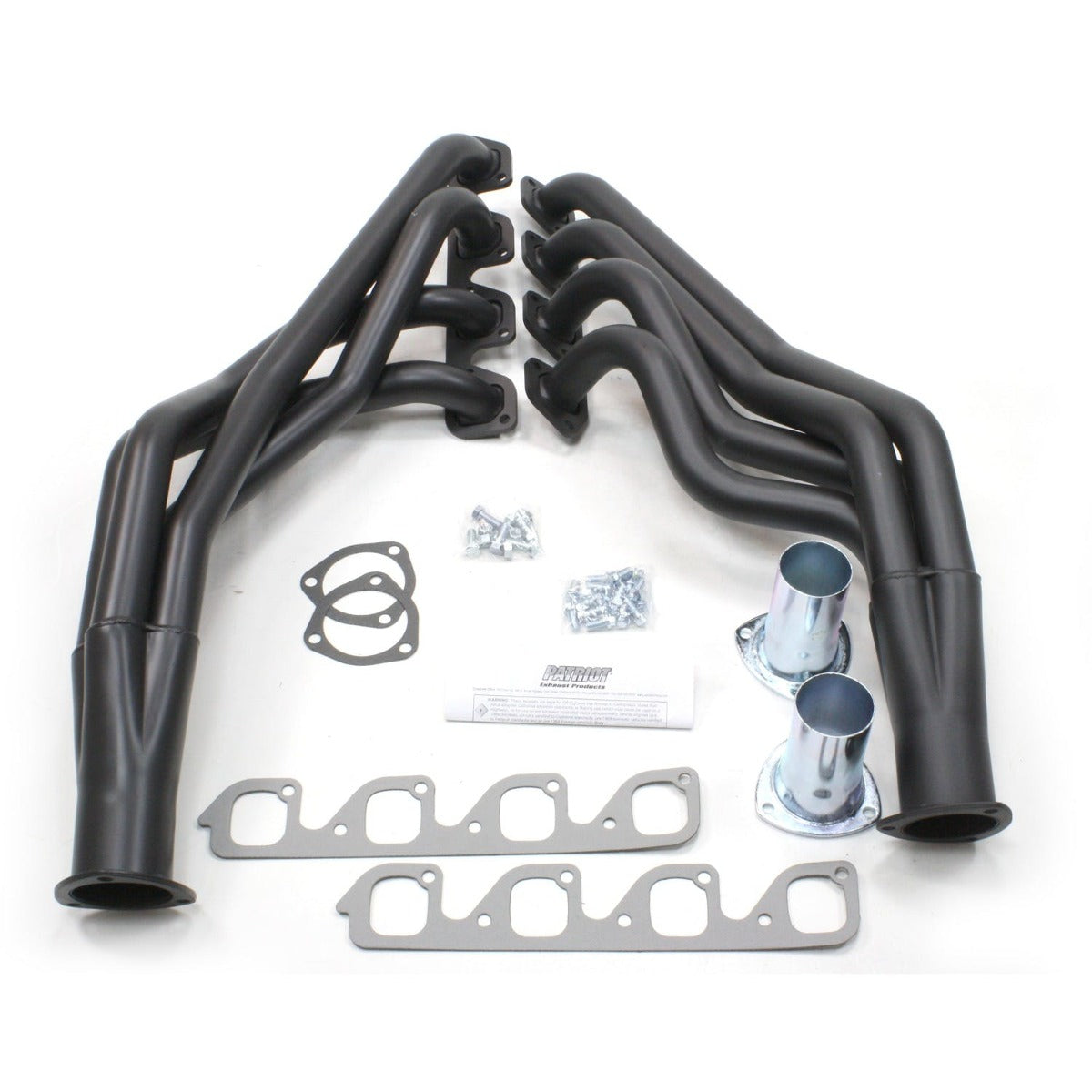 Patriot Exhaust H8413-B 71-73 Mustang 351C 4V Long Tube Black