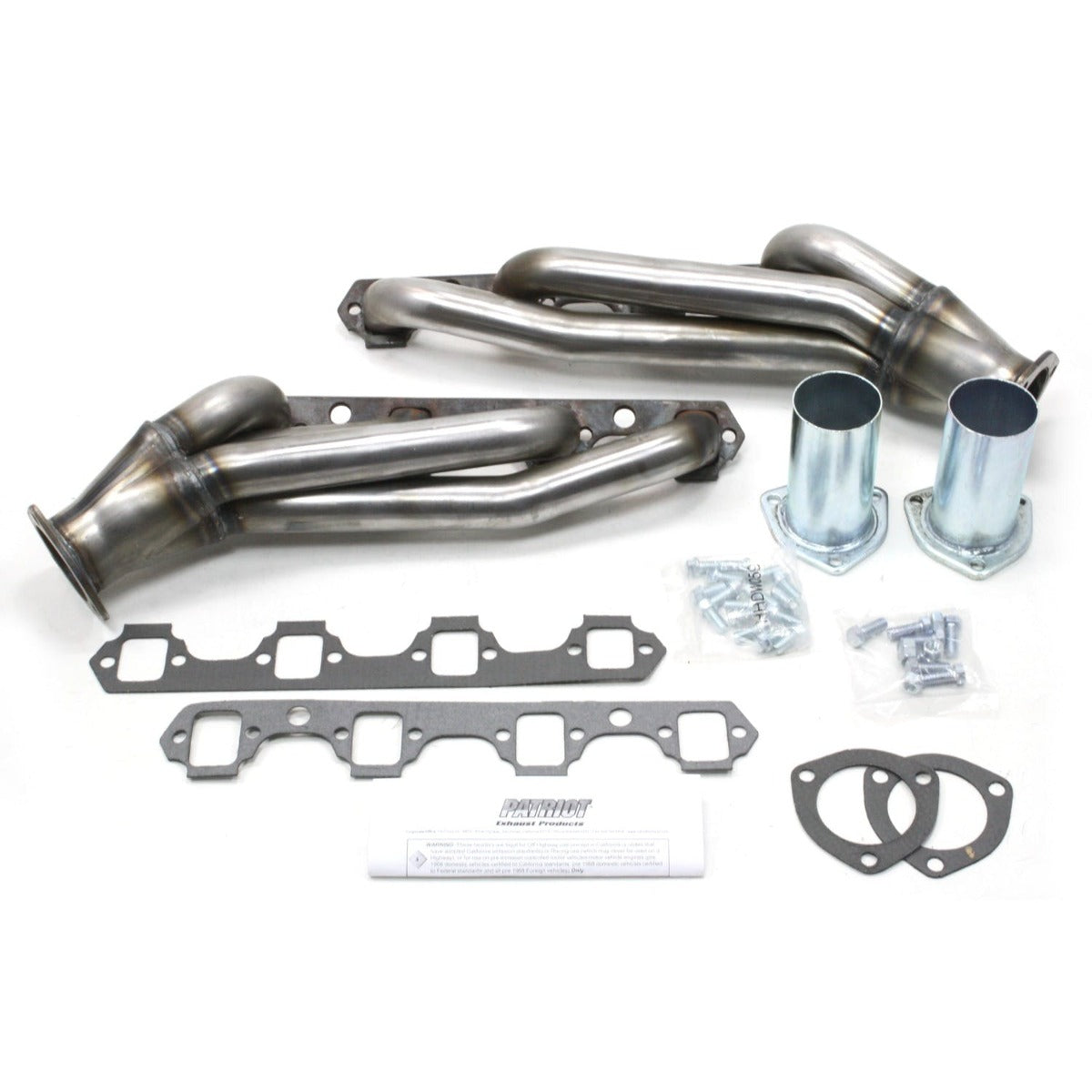 Patriot Exhaust H8420 27-48 Street Rod 260-351W Mid Length Raw
