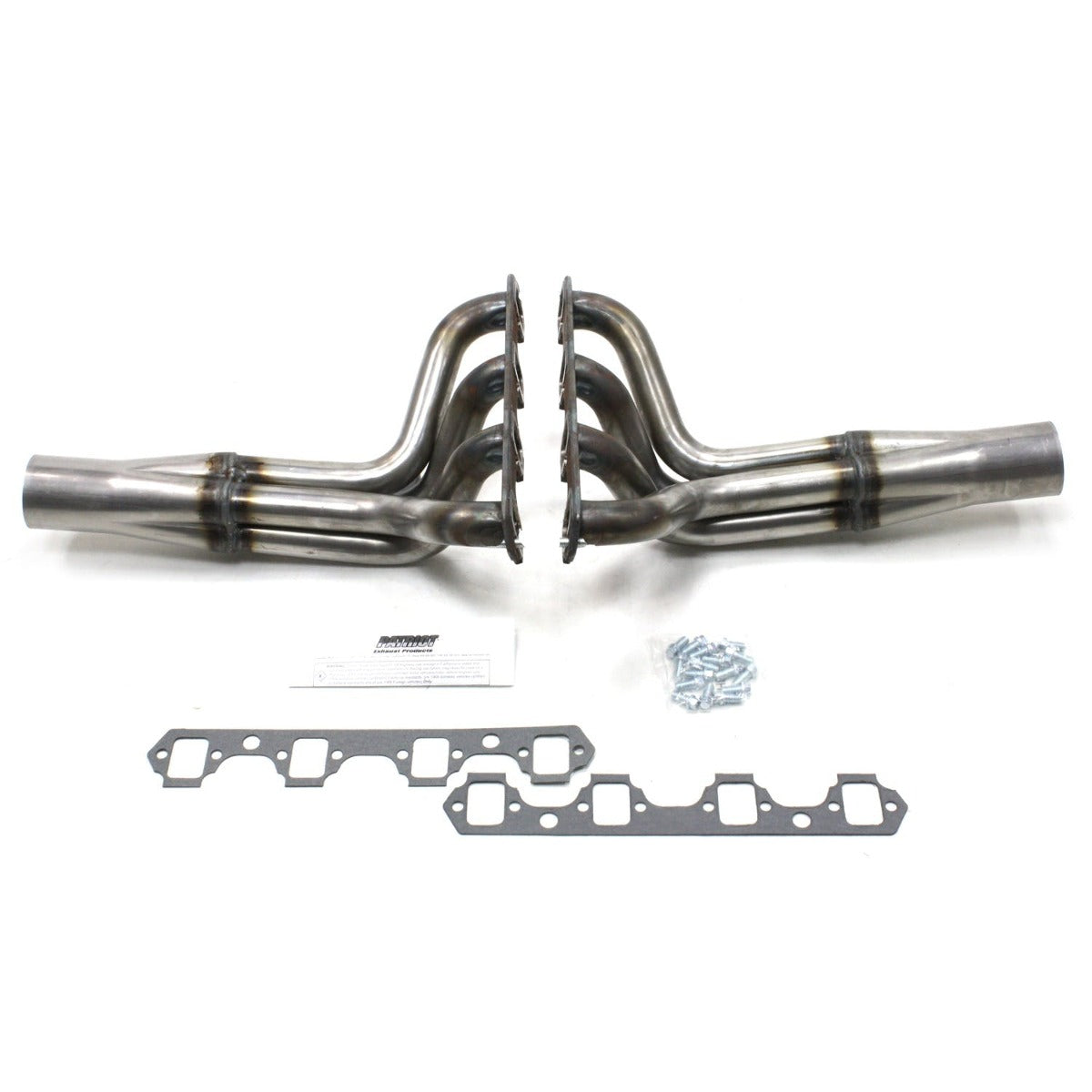 Patriot Exhaust H8423 IMCA Circle Track SBF Long Tube Raw