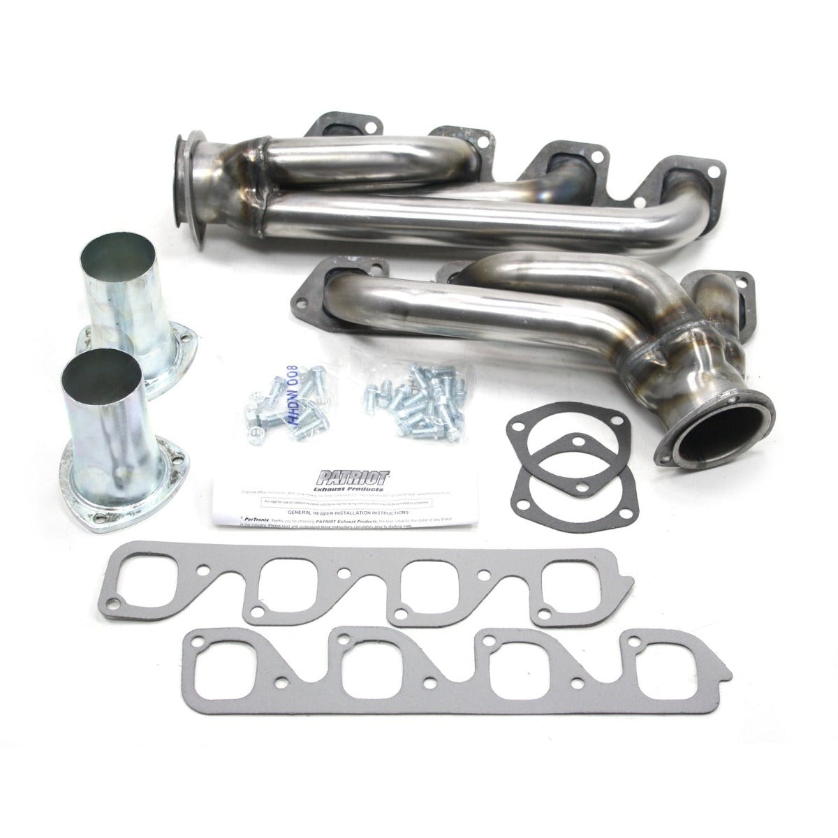 Patriot Exhaust H8436 34-48 Street Rod 351C 4V Mid Length Raw