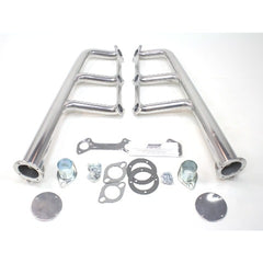 Patriot Exhaust H8474-1 Street Rod Flathead Lakester Silver