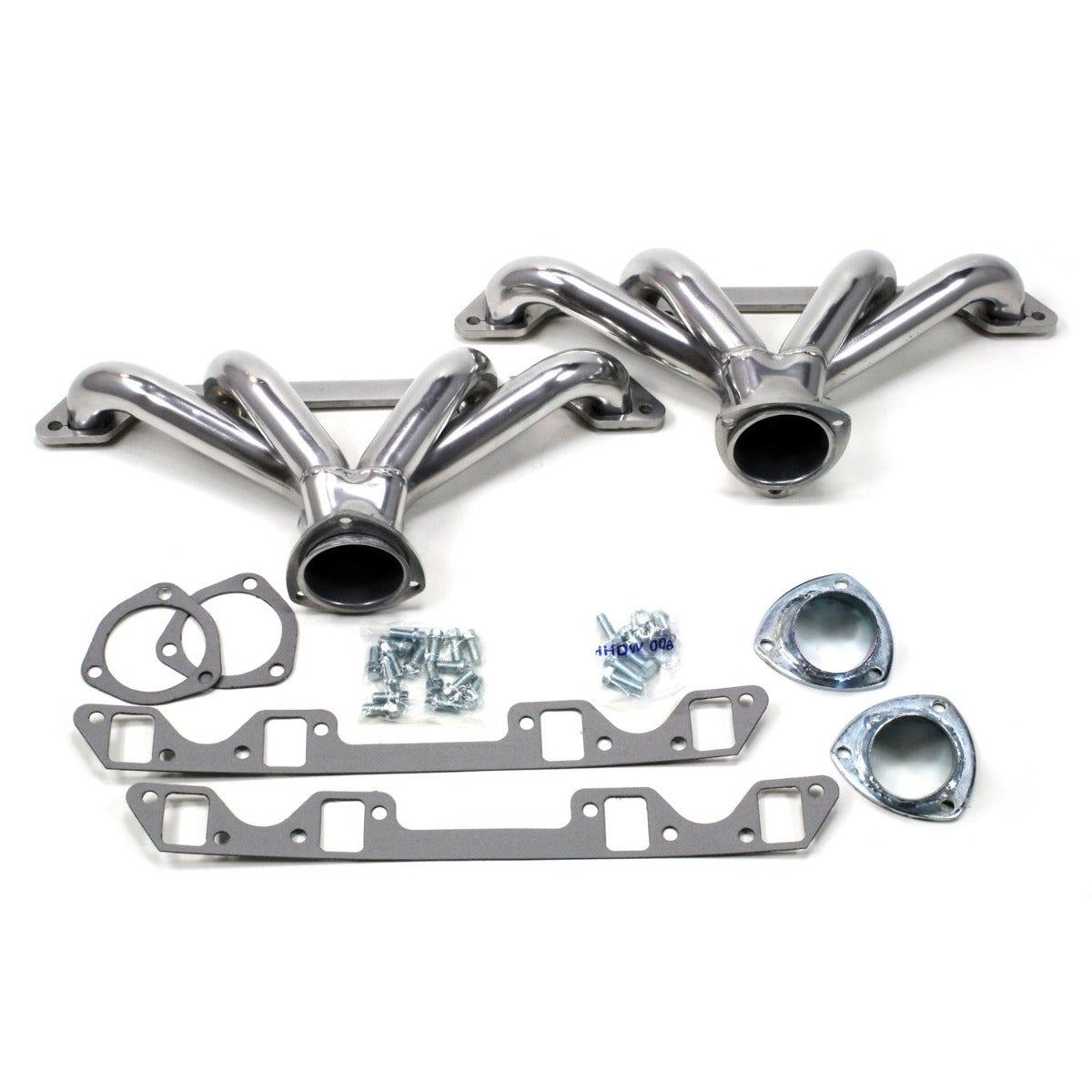 Patriot Exhaust H8500-1 Street Rod Nailhead Tight Tuck Silver