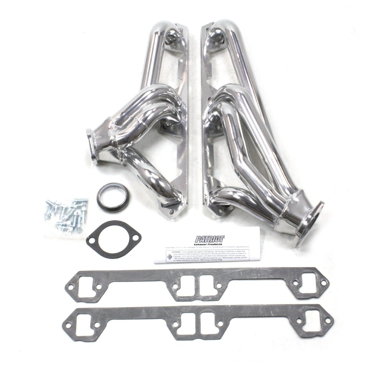Patriot Exhaust H8600-1 68-91 Various AMC 290-401 Mid Length Slv