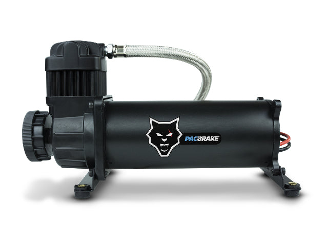 Pacbrake Basic 12VDC HP425 Series Basic Air Compressor Kit - Matte Black [Replacement Kit HP10300-B