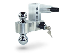 Pacbrake Ball Mount 2.5 Inch Shank 4 Inch Drop Chrome HP10462-1