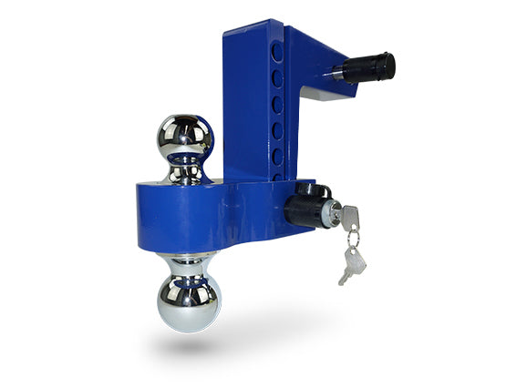 Pacbrake Ball Mount 2.5 Inch Shank 6 Inch Drop Blue HP10463-2