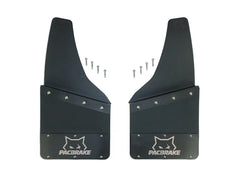 Pacbrake HP10580-12-12 Kickback-Style Mud Flaps (Set of four) HP10580-12-12