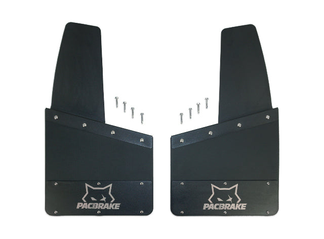 Pacbrake HP10580-14-14 Kickback-Style Mud Flaps (Set of four) HP10580-14-14