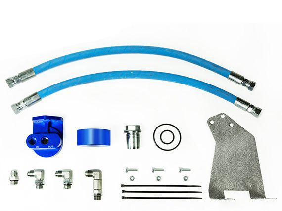 Pacbrake HP10593 Oil Filter Relocation Kit 2010-18 RAM 2500/3500 6.7L Cummins HP10593