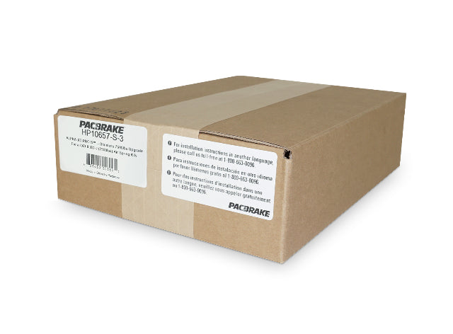 Pacbrake HP10657-S-3 ALPHA PRO S Stainless 7500lbs Kit HP10657-S-3