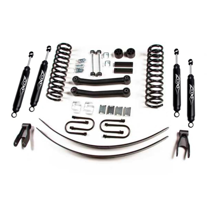 Zone Offroad Products ZONJ8N Zone 4.5 Coil Spring Lift Kit