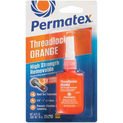 Permatex Orange Hybrid Strength Threadlocker 10Ml 25209