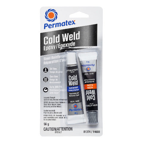 Permatex Cold Weld Steel Reinforced Epoxy 2X28G 81374