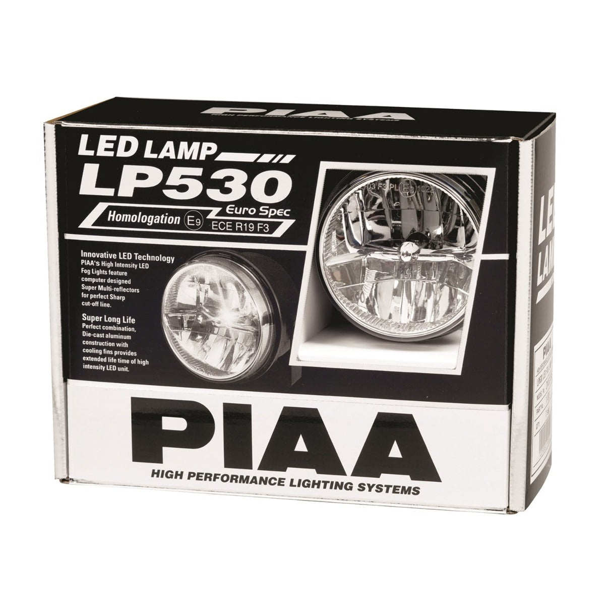 PIAA 05370 LP530 3.5 inch LED Fog Light Kit, SAE Compliant
