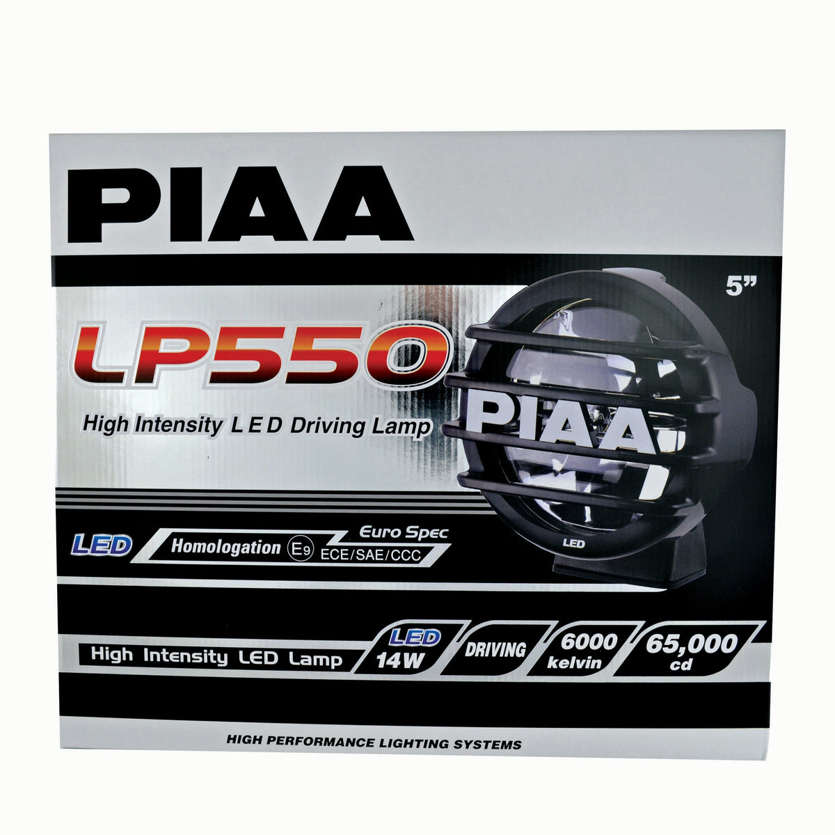 PIAA 05572 LP550 5 inch LED Driving Light Kit, SAE Compliant