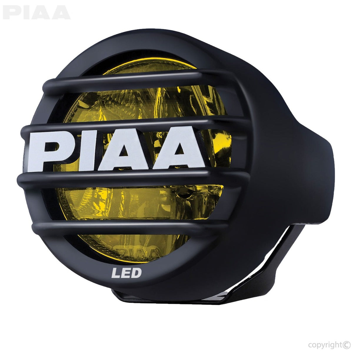 PIAA 12-05300 LP530 3.5 inch LED Yellow Fog Light Single, SAE Compliant