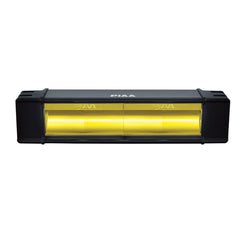 PIAA 12-07210 RF Series 10 inch LED Light Bar Yellow Fog Beam Single, SAE Compliant