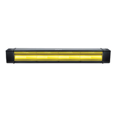 PIAA 12-07218 RF Series 18 inch LED Light Bar Yellow Fog Beam Single