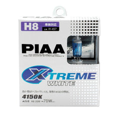 PIAA 18235 H8 Xtreme White Plus Twin Pack Halogen Bulbs