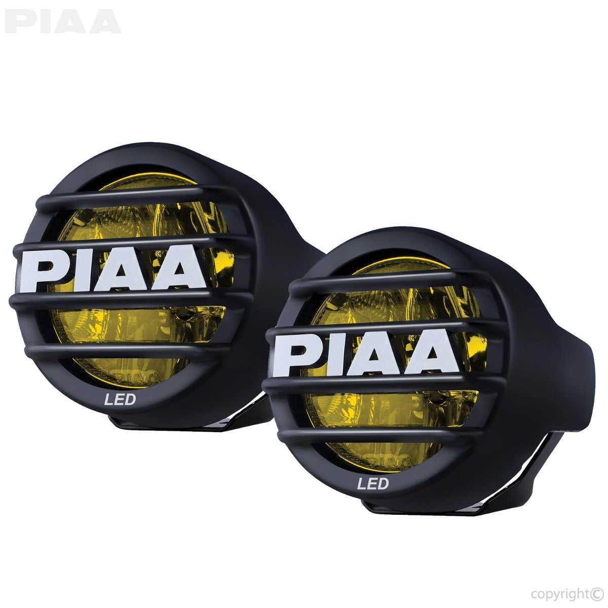 PIAA 22-05370 LP530 3.5 inch LED Ion Yellow Fog Light Kit, SAE Compliant
