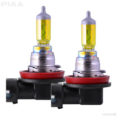 PIAA 22-13416 H16 Solar Yellow Twin Pack - 2500K - 12V 19W