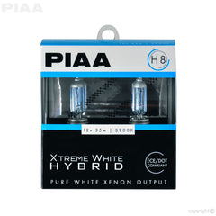PIAA 23-10108 H8 Xtreme White Hybrid Twin Pack - 3900K - 12V 35W
