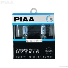 PIAA 23-10111 H11 Xtreme White Hybrid Twin Pack - 3900K - 12V 55W