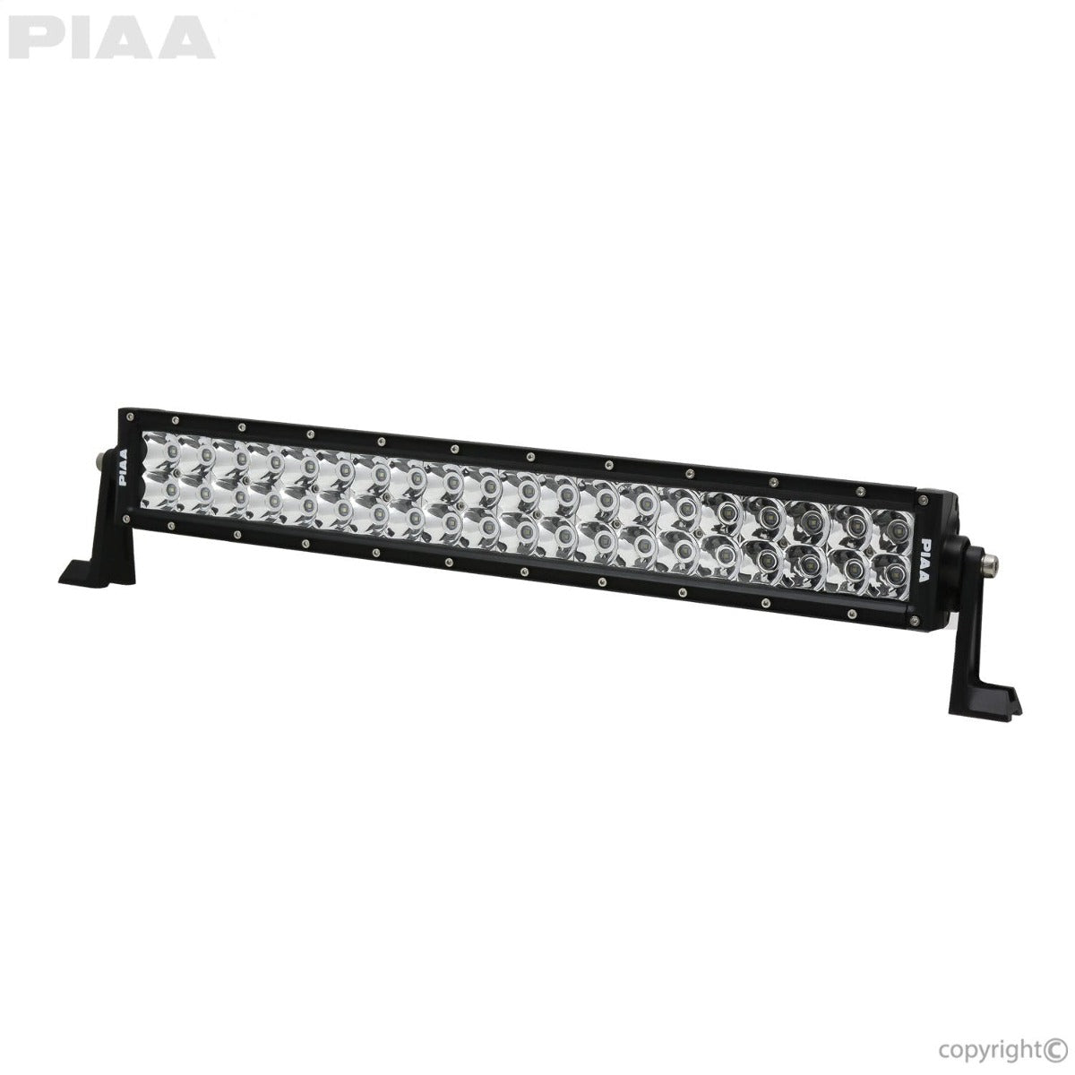 PIAA 26-06620 Quad Series 20 inch Dual Row LED Light Bar Kit in Spot Beam
