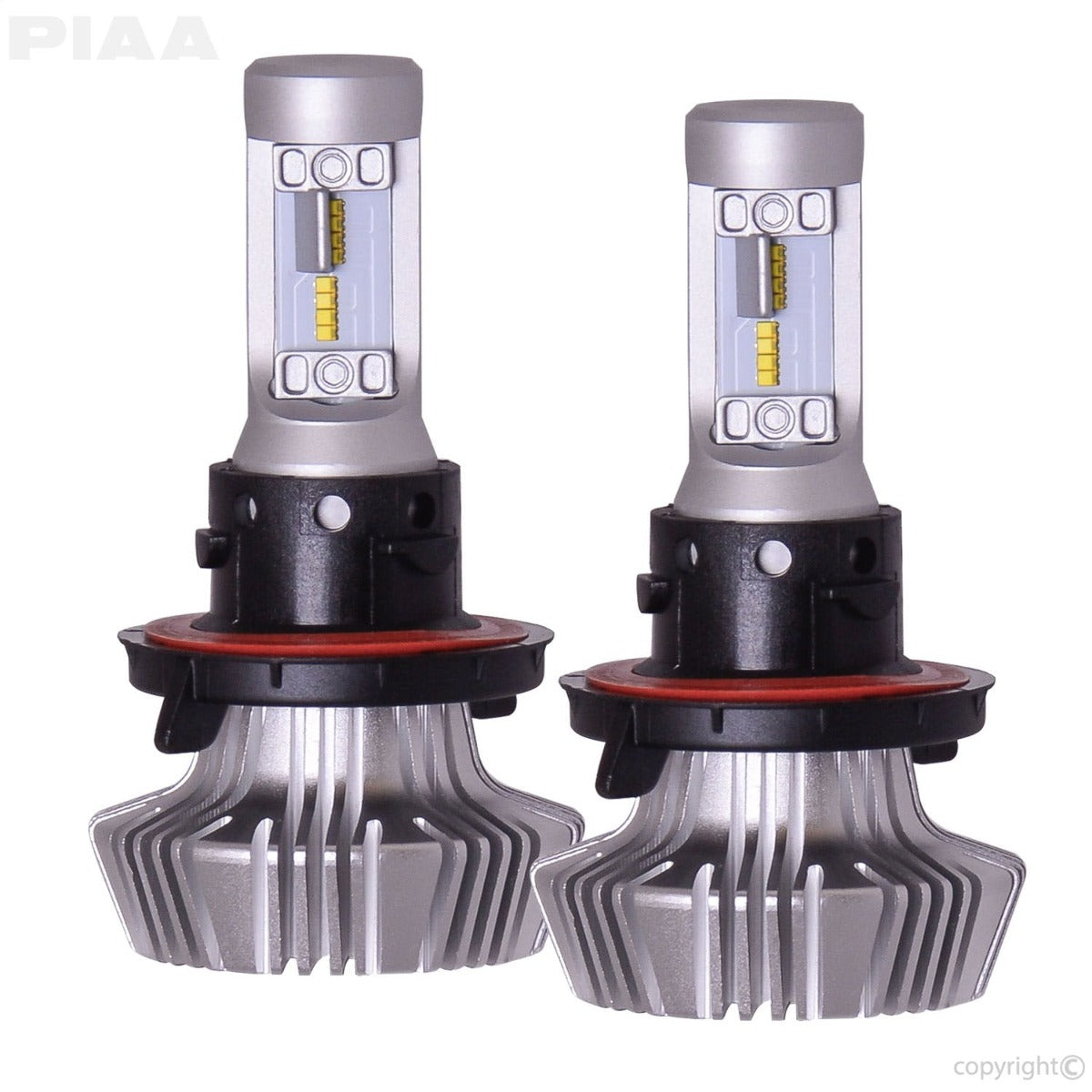 PIAA 26-17313 H13 Platinum LED Bulb Twin Pack - 4000LM, 6000K, 25W